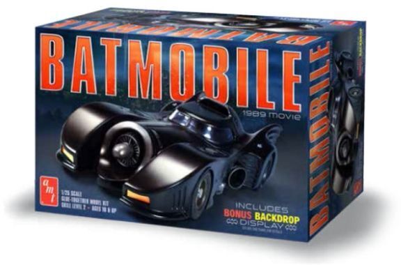 AMT 1:25 1989 Batmobile plastic assembly car model kit
