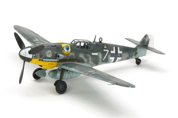 Tamiya 1/72 Scale WW2 German Messerschmitt Bf109 G-6 fighter aircraft model kit