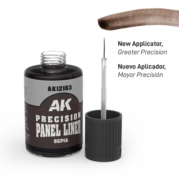 AK Interactive Panel liner – Sepia 30ml