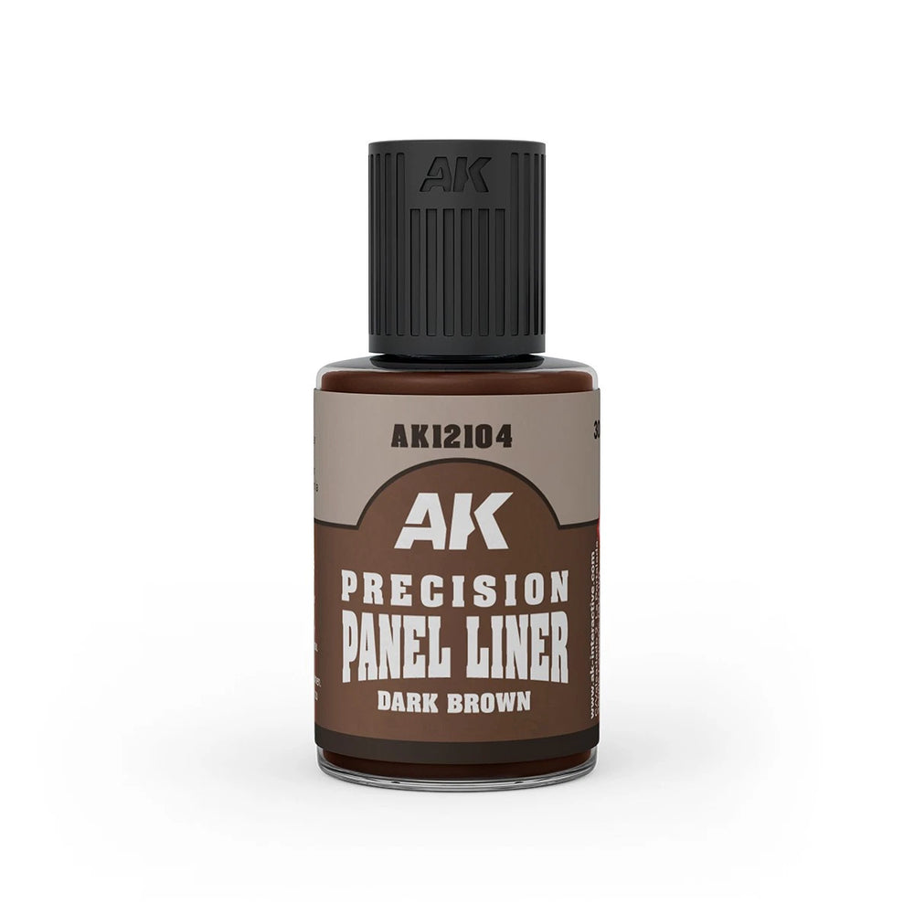 AK Interactive Panel liner – Dark Brown 30ml