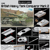 Dragon 1/35 scale BRITISH HEAVY TANK CONQUEROR BLACK LABEL model kit