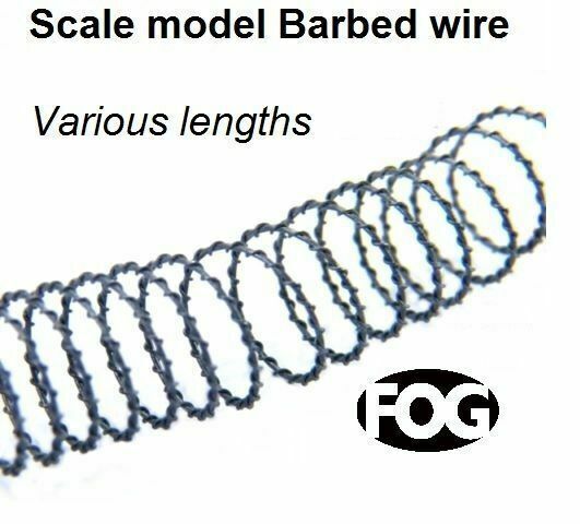 FoG Models 1/35 Scale WW2 Simulated Barbed wire 2 meter pack
