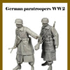 ARDENNES MINIATURE 1/35 WW2 German paratrooper WW2 #3