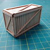 FoG Models 1/35 scale laser cut Wooden crate - 30mm x 70mm x 40mm