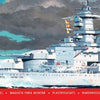 Airfix 1:600 Scale WW2 German battleship Scharnhorst ship model kit