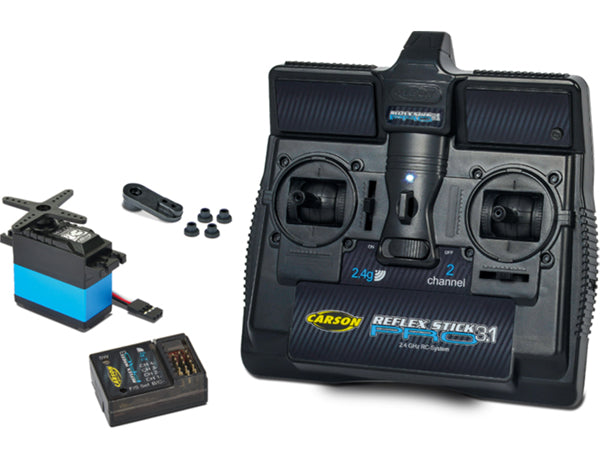 RADIO CONTROL - REFLEX PRO 3.1 2CH STICK W SERVO