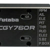 Futaba CGY760R - Gyro Receiver (FASSTest/T-FHSS Air) & Governor with GPB-1 Programmer