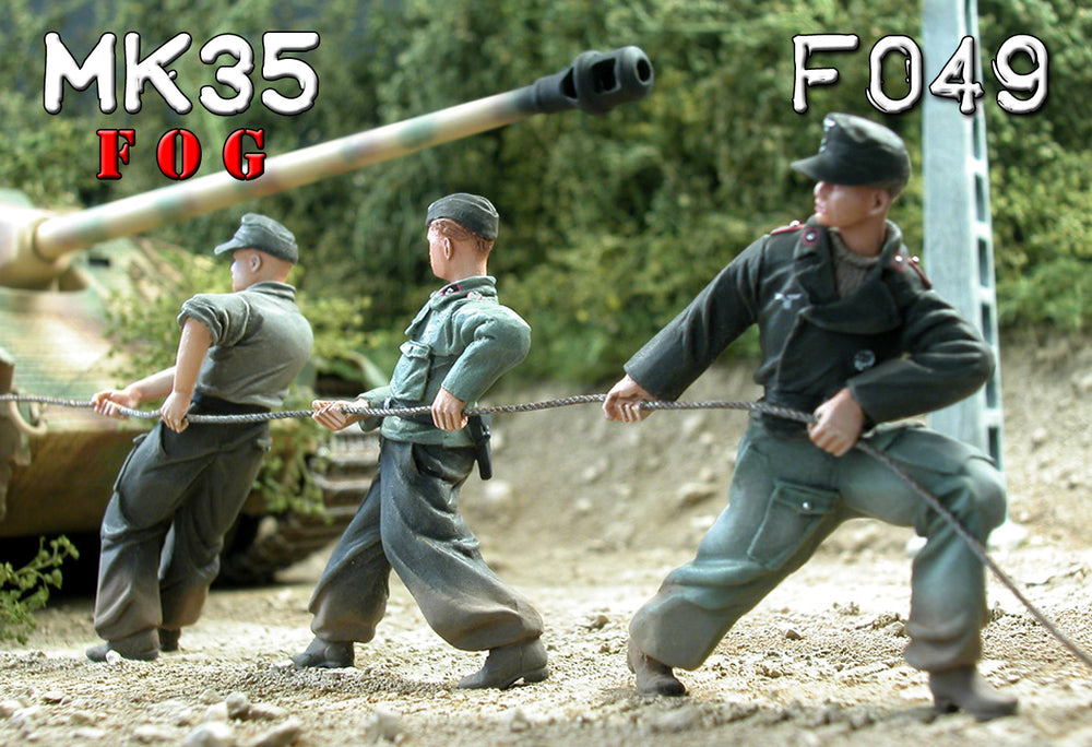 MK35 FoG models 1/35 Scale WW2 German crewman in action figures Normandy 1944