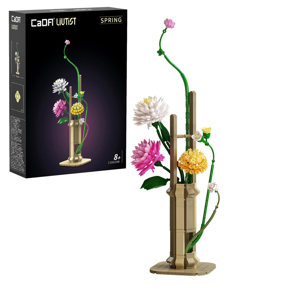 CADA CREATIVE Oriental Floral Art: Spring - 613 pcs