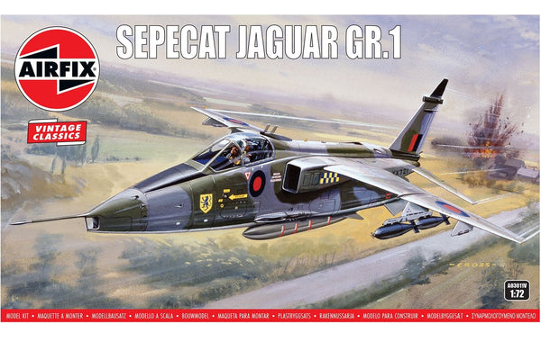 Airfix 1:72 BAC/SEPECAT Jaguar GR.1 (Due Oct 2025)