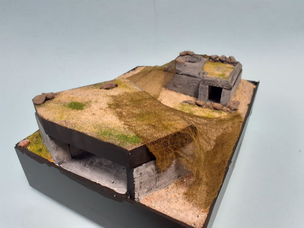 1/35 scale WW2 Bunker - Atlantic wall series #3 Tobruk style