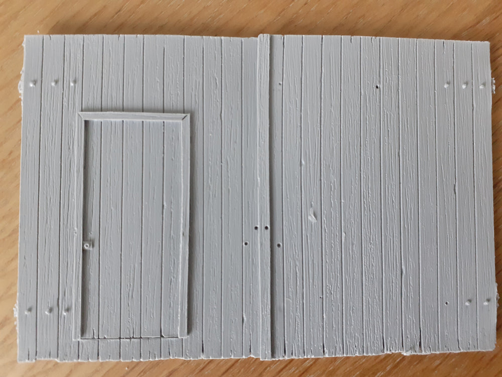 FoG Models 1/35 Scale Factory gates (2 piece resin cast) 120mm x 80mm