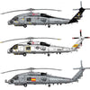 KITTY HAWK 1/35 Scale SH-60F Ocean Hawk helicopter model kit