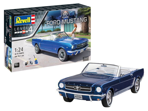 Revell 1/24 Gift Set Ford Mustang 60th Anniversary Set
