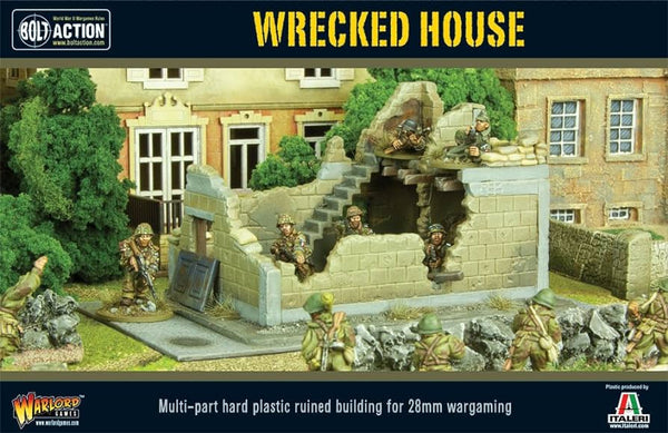 Warlord Games 28mm - Wrecked House Wargaming Scenery