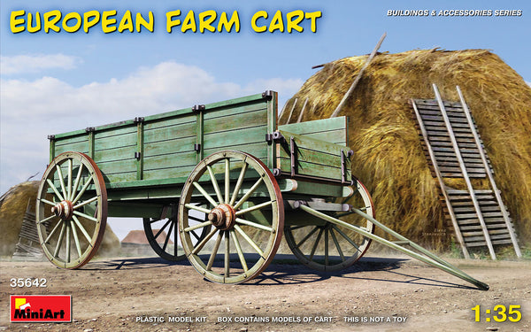 Miniart 1/35 WW2 EUROPEAN FARM CART