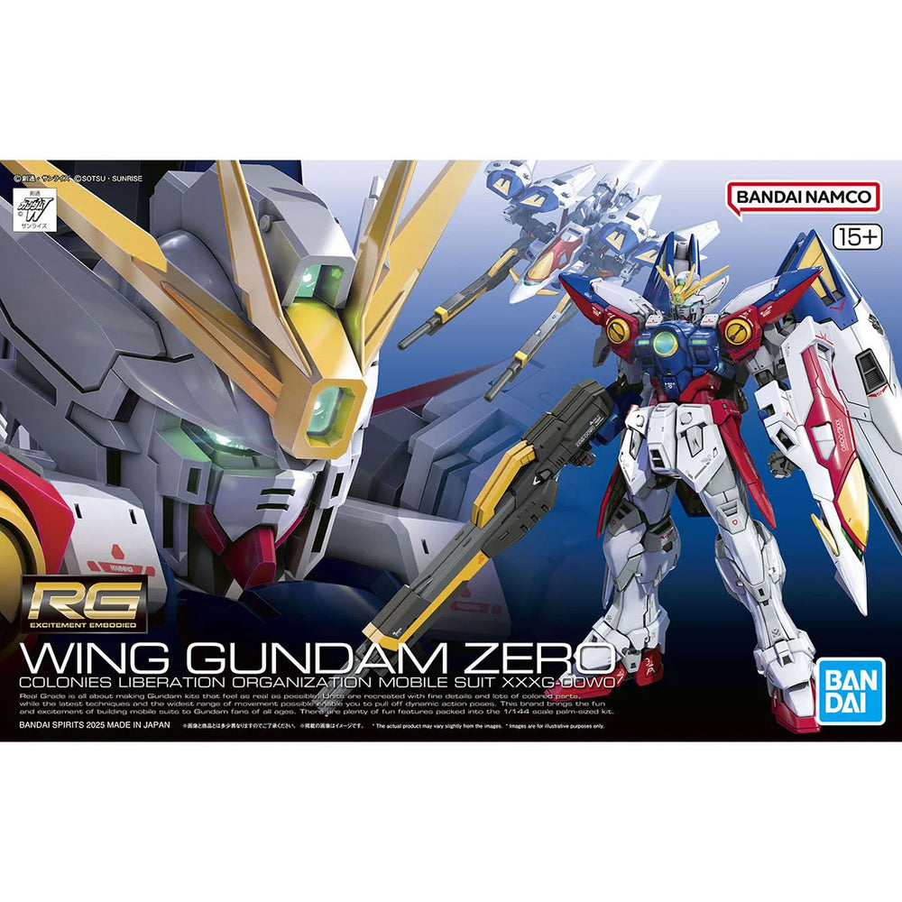 BANDAI HOBBY RG 1/144 Wing Gundam Zero