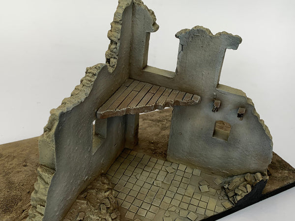 FoG Models 1/35 scale Tuscany farmhouse ruined building