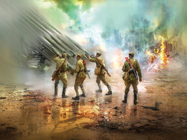 ICM 1/35 WW2 Soviet BM-13-16 MLRS Vehicle Crew