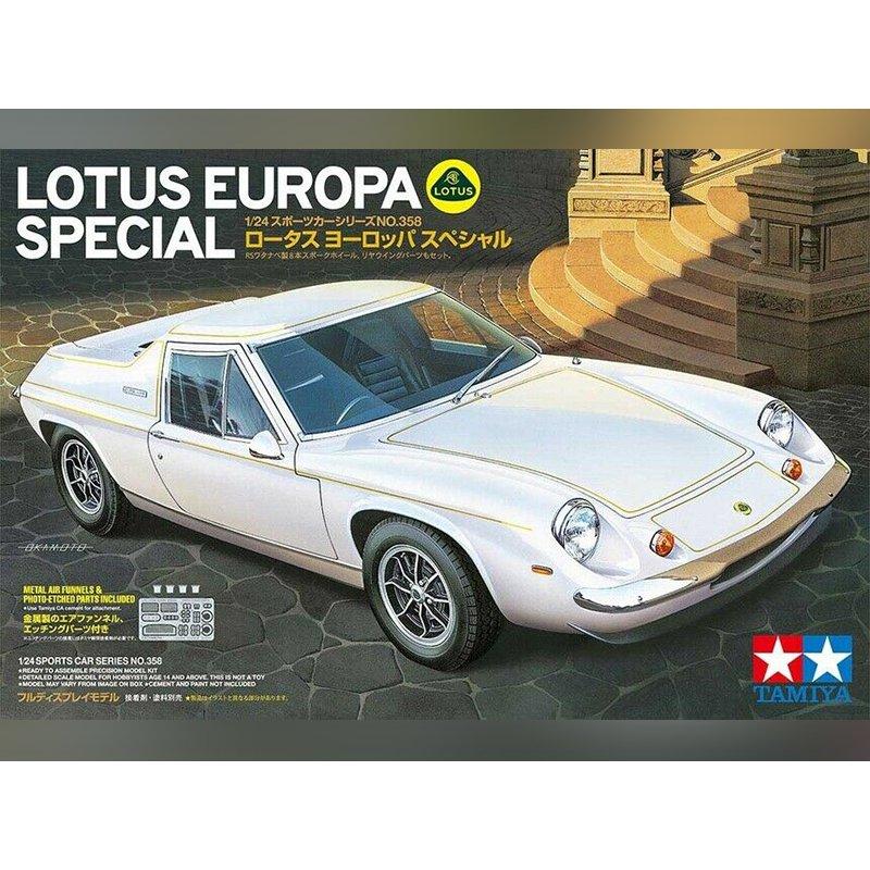 Tamiya 1/24 scale CARS LOTUS EUROPA SPECIAL car model kit