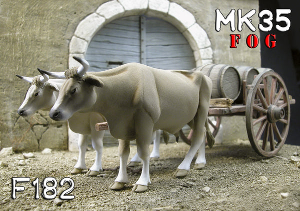 MK35 FoG models 1/35 Scale Oxen for pulling carts (single Ox Cow figure)