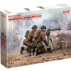 ICM 1/35 WW2 British Vickers MG Crew (Vickers MG & 2 figures)