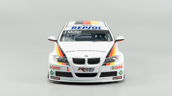 NUNU 1/24 CAR BMW 320 E90I  Wtcc Brands Hatch 2008 Winner