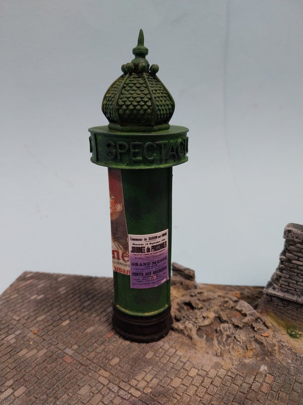 FoG Models 1/35 European Pillar billboard from 1930 until present