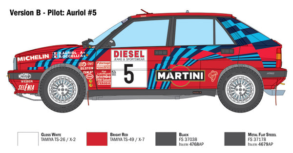 Italeri 1/12 LANCIA DELTA HF INTEGRALE SANREMO