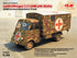ICM 1/35 WW2 Lastkraftwagen 3,5 t AHN with Shelter, WWII German Ambulance Truck