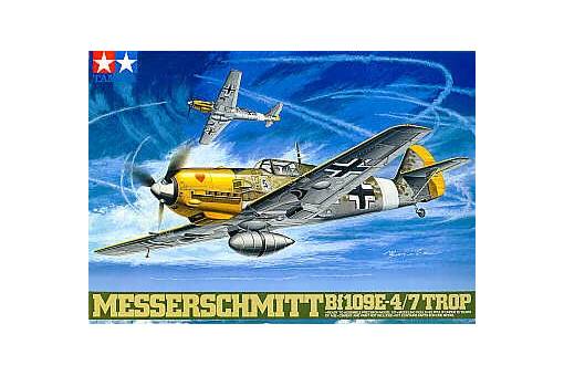 TAMIYA 1/48 Scale AIRCRAFT WW2 German MESSERSCHMITT BF109E-4/7