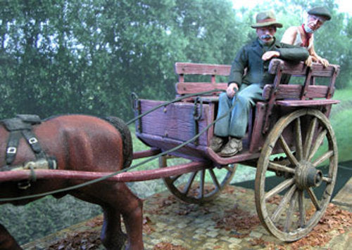 Homefront 1/35 Farm cart wagon type #1