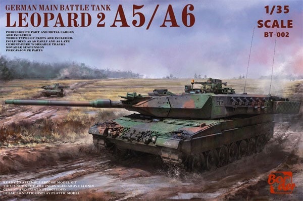 Border Models 1/35 Scale German Leopard MBT tank model kit