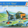 Italeri 1/48 G.91 R1/3/4 "Gina" aircraft model kit