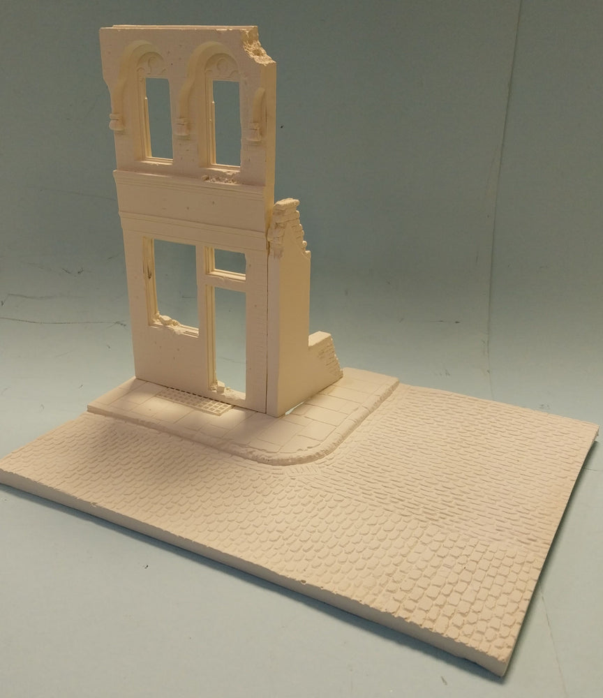 FoG Models 1/35 scale European street corner diorama model kit #1