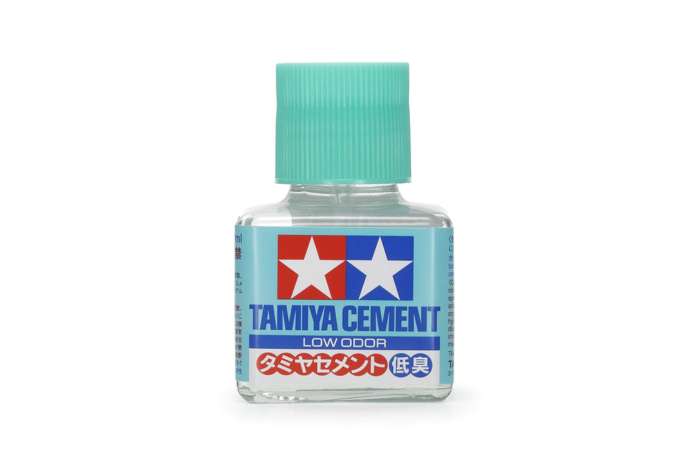 Tamiya Cement Low Odour 40ml plastic model glue