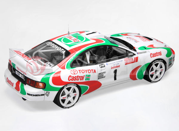 Beemax 1/24 scale Toyota GT Four ST-205 Rally – Castrol car model kit