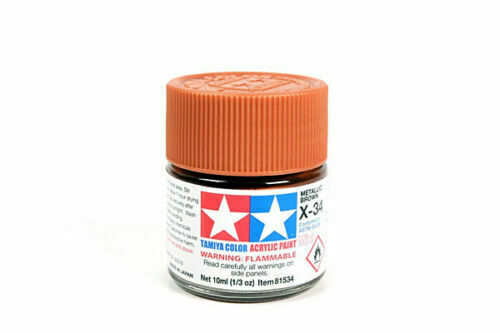 Tamiya Gloss Acrylic Paints X1 - X35 Model Paint 10ml Jars