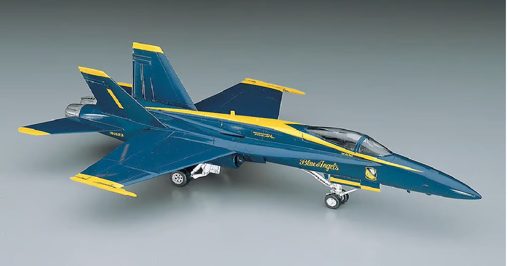 Maquette Plastique Hasegawa 1/72 F/A-18A Hornet Blue Angels - Kit à Monter, Échelle 1:72, Réf. 440