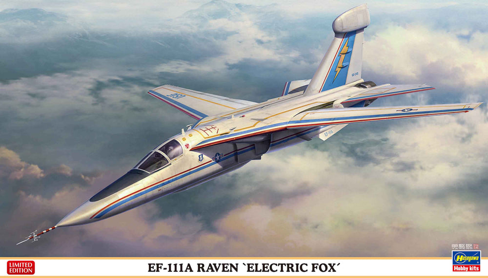 Hasegawa 1/72 scale EF-111A Raven Electric Fox model Kit
