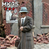 MK35 FoG models 1/35 Scale Civilian in overcoat with satchel