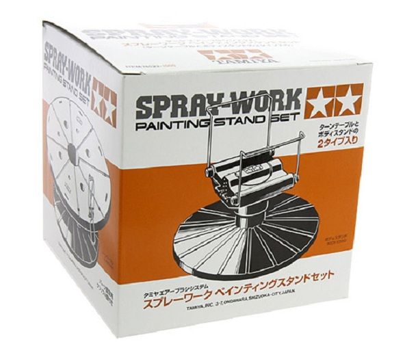 TAMIYA TOOLS / ACCESSORIES - PAINTING STAND SET