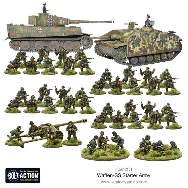 Warlord Games 28mm - Bolt Action WW2 German Waffen SS Starter Army