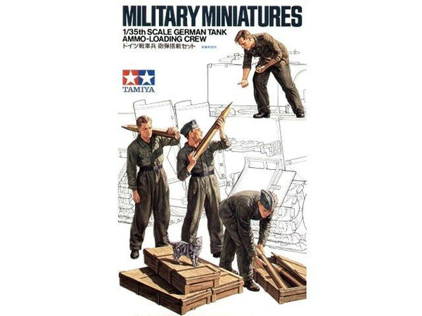 Tamiya 1/35 scale WW2 German Tank Ammo-Loading Crew