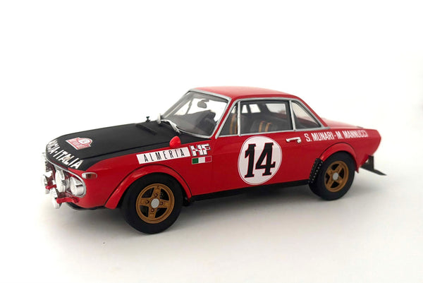 Italeri 1/24 scale Lancia Fulvia Rally car model kit