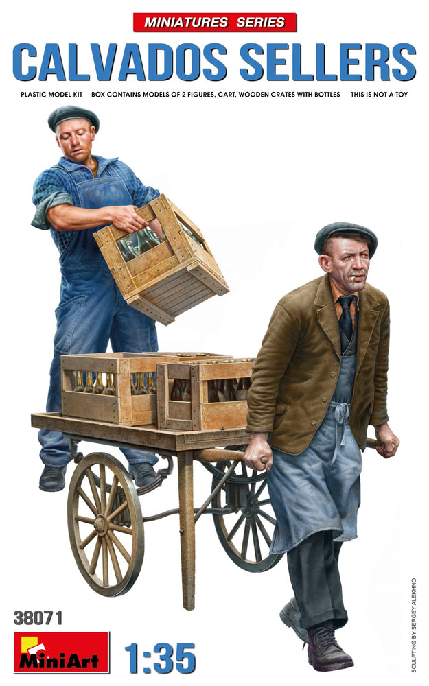 Miniart 1/35 Calvados Sellers – Market traders 1940's