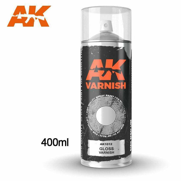 AK interactive spray paint rattle can 400ml and 150ml
