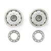 Tamiya Truck Plated Wheels (30Mm/Matt)