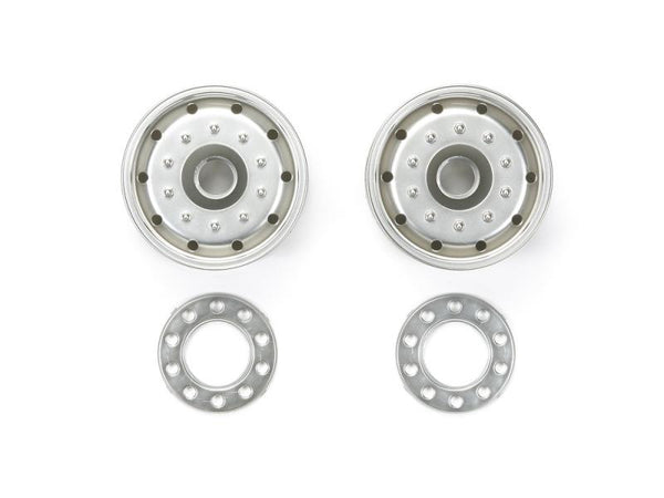 Tamiya Truck Plated Wheels (30Mm/Matt)