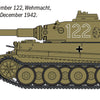 Italeri 1/35 scale MILITARY WW2 German Pz. Kpfw. VI Tiger I Ausf. E/H1 tank model kit